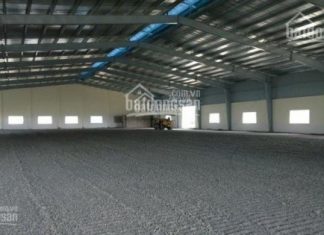 Cho thuê nhà xưởng 9000 m2, trong KCN Tân Hương, Châu Thành, Tiền Giang