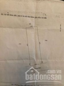 Cần bán gấp đất mặt tiền đường Kênh Kho Đạn