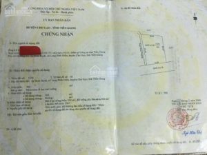 Bán nhà đất mặt tiền đường Quốc Lộ 50, Huyện Chợ Gạo, Tỉnh Tiền Giang