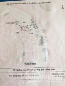 Bán nền đất thổ cư kèm nhà tôi chính cần. Cần bán 260m2 đất thổ cư sổ hồng pháp lý đầy đủ