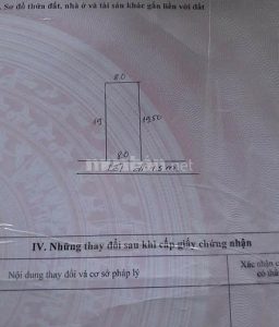 Thị Xã Gò Công: 260 triệu  50m2 thổ và 110m2 vườn