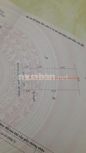 Bán đất MT đường Chủ Hoàng 3m xã An Thạnh Thủy ngang 6,5m