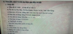 Bán đất sổ hồng mặt tiền đường Quốc lộ 1A.