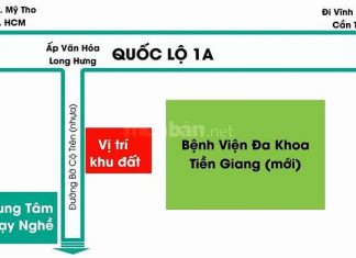 Đất nền ấp long hưng xã phước thạnh