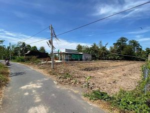 Bán gấp đất mặt tiền cạnh thị trấn Chợ Gạo