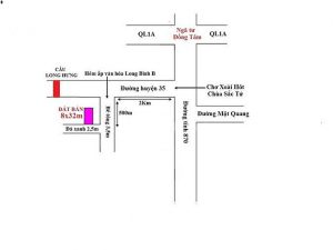 Đất nền 8x32m, Ấp Long Bình B, Xã Long Hưng, Châu Thành,Tiền Giang