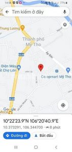 III 2 MẶT TIỀN, hẻm ôtô thông P10, TP Mỹ Tho, Tiền Giang