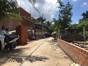 -2 nền liền kề đường ô tô, ấp 3, Trung An-