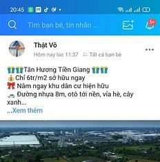 Đất Nền Giá Rẻ Châu Thành Tiền Giang