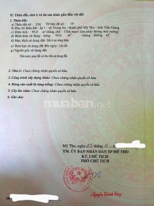 Đất Trung An – TP Mỹ Tho- Tiền Giang