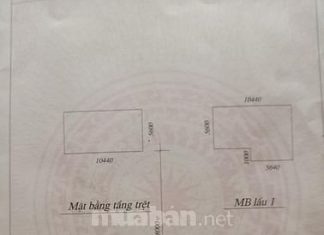 Nhà lầu mặt tiền KINH DOANH QL1A ngay chợ Long Định, Tiền Giang.