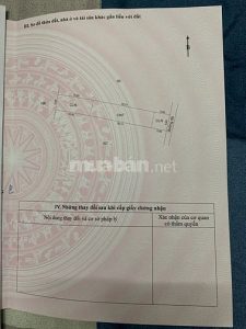 Bán đất DT: 178m(100m thổ cư), đường Một Quang.