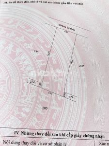 Đất một quang gần ngã tu ba tu gao
