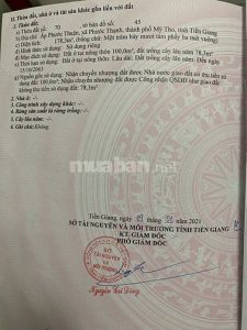 Đất thổ cư 180m(5*36) đường Một Quang. 680 triệu